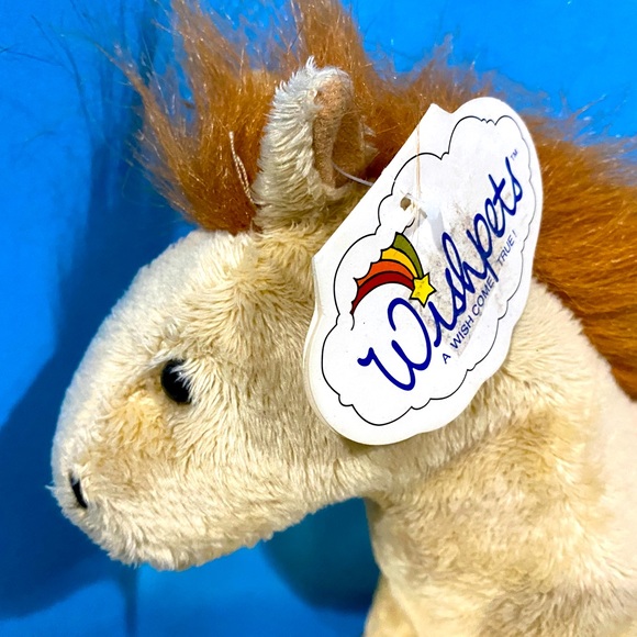WISHPETS NWT VTG 2004 DIAMOND PONY HORSE PLUSH STUFFED ANIMAL TOY ATTACHED TAG - Picture 4 of 9